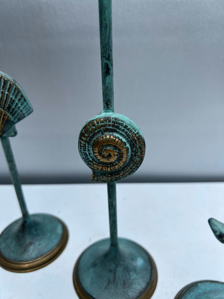 Nautical-themed metal candle holders (set of 3) - image 3 of 4