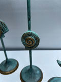 Nautical-themed metal candle holders (set of 3) - thumbnail 3 of 4