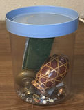 Assorted Decorative Baskets, Fabric Pieces, and Household Items - thumbnail 6 of 8