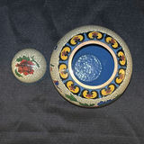 Decorative Ceramic Jar, Pottery Vase, and Glass Tray - thumbnail 6 of 7