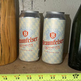 Collection of Vintage Glass Bottles, Beer Cans, and Wooden Vessel - thumbnail 5 of 7