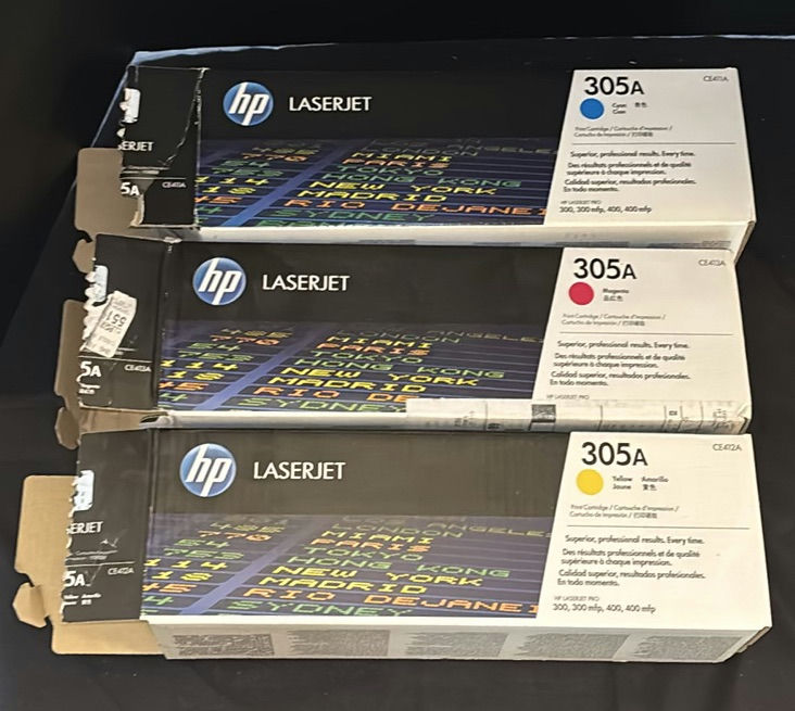 HP LaserJet 305A Toner Cartridges - image 1 of 4