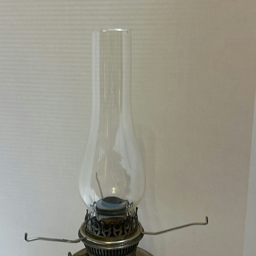 Metal Oil Lamp and St. Paul's Church Decorative Plaque - image 5 of 8