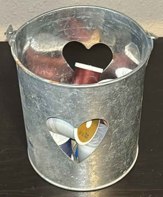 Assorted Sewing and Craft Supplies with Storage Tins - image 7 of 16