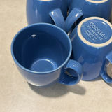 Set of Blue Corelle Stoneware Mugs - thumbnail 4 of 4