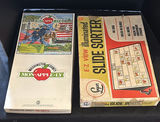 Vintage Board Game, Illuminated Slide Sorter, and Country Wisdom Book - thumbnail 1 of 11