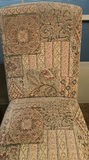 Pair of Patterned Upholstered Dining Chairs - thumbnail 4 of 5