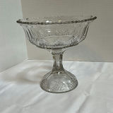 Assorted Clear Glass Serving Bowls and Pedestal Dishes - thumbnail 3 of 13