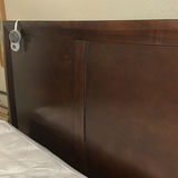 Wood Bed Frame with Mattress Pad - thumbnail 5 of 6