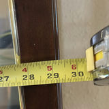 Wood and Glass Curio Display Cabinet - thumbnail 4 of 5