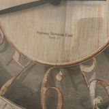 Wall Clock and Wooden Decorative Shelves - thumbnail 2 of 5