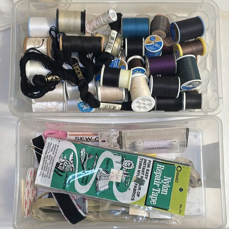 Sewing and Fabric Craft Supplies in Storage Bins - image 5 of 5