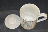 Ceramic Teapot, Covered Mug, and Saucer - thumbnail 6 of 8