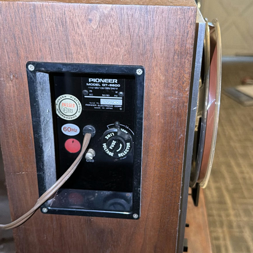 Pioneer Quadraphonic Reel-to-Reel Tape Deck GT-8800 - image 7 of 10