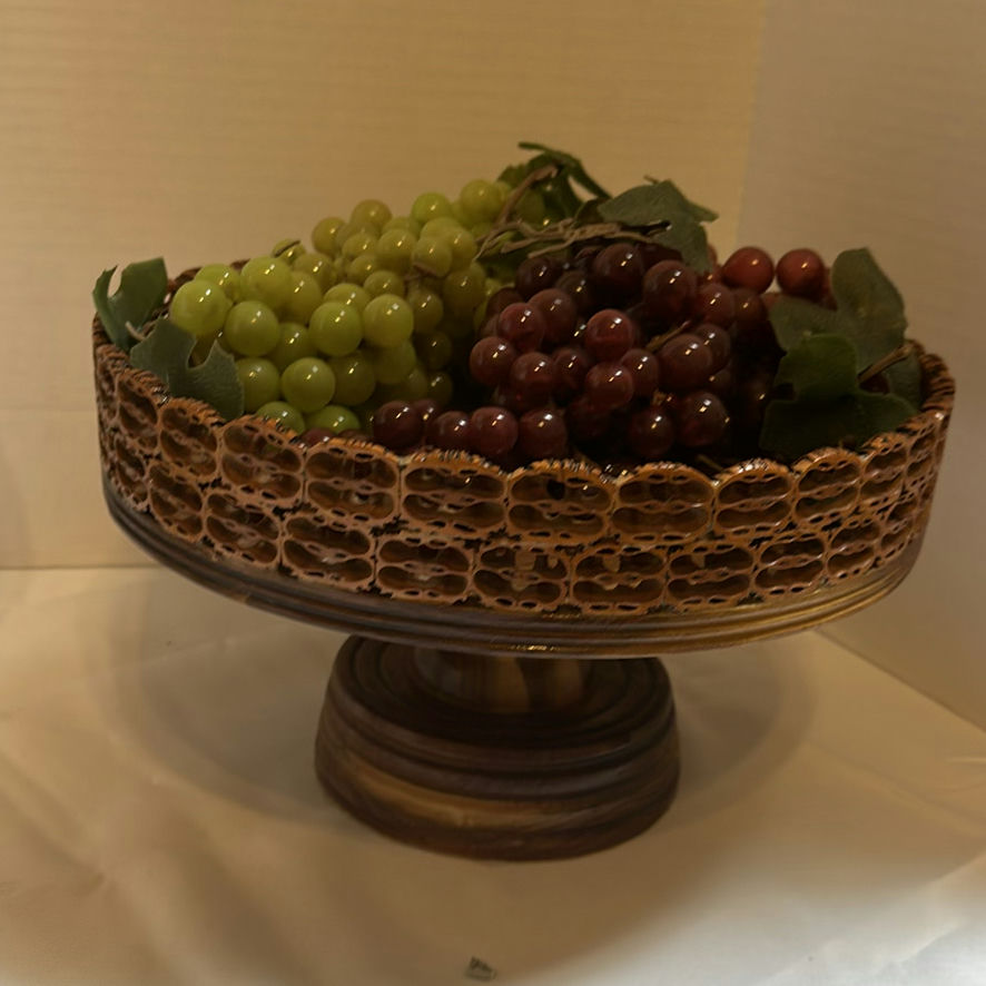 Decorative Plate and Fruit Bowl Centerpiece - image 3 of 5