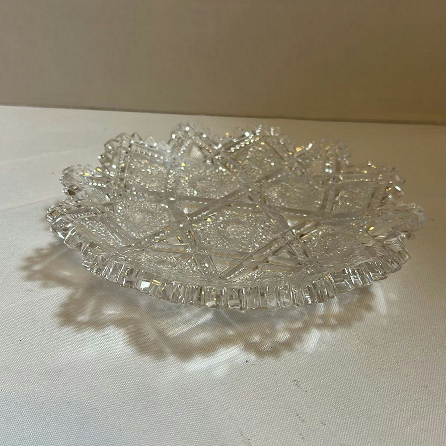 Assorted Clear Glass Serving Bowls and Pedestal Dishes - image 11 of 13