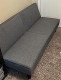 Gray Upholstered Modular Sofa Sections - thumbnail 1 of 5