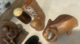Collection of Wooden Carvings and Decorative Items - thumbnail 4 of 5