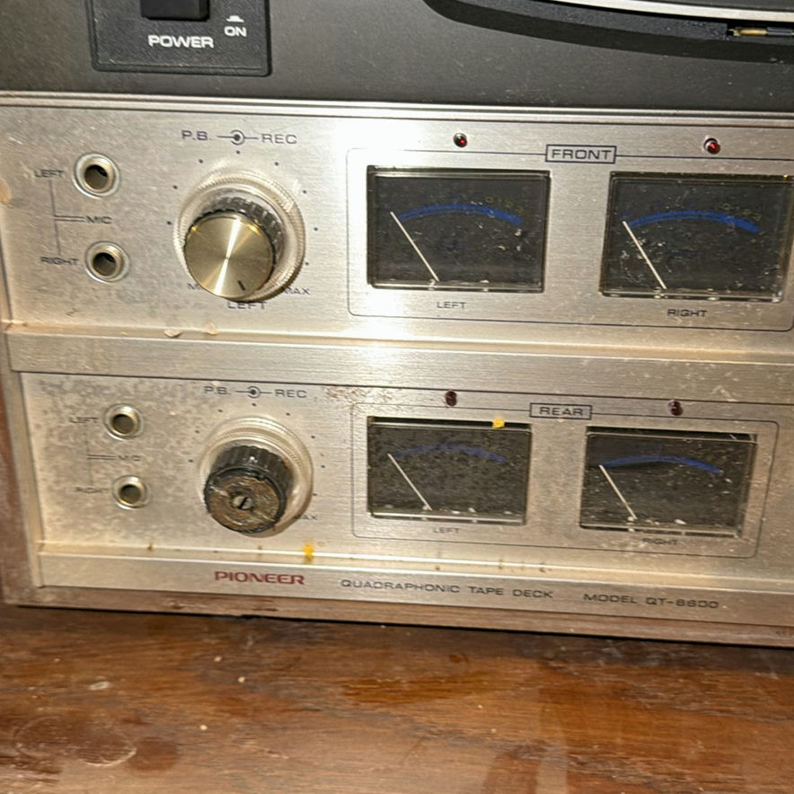 Pioneer Quadraphonic Reel-to-Reel Tape Deck GT-8800 - image 6 of 10