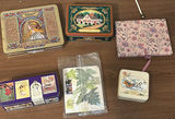 Decorative Tins, Floral Journal, and Craft Stencil Kit - thumbnail 1 of 9