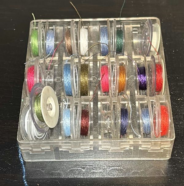 Assorted Sewing and Craft Supplies with Storage Tins - image 9 of 16