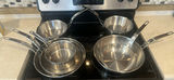 Stainless Steel Pots and Frying Pans Set - thumbnail 1 of 11