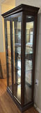 Wood and Glass Curio Display Cabinet - thumbnail 3 of 5