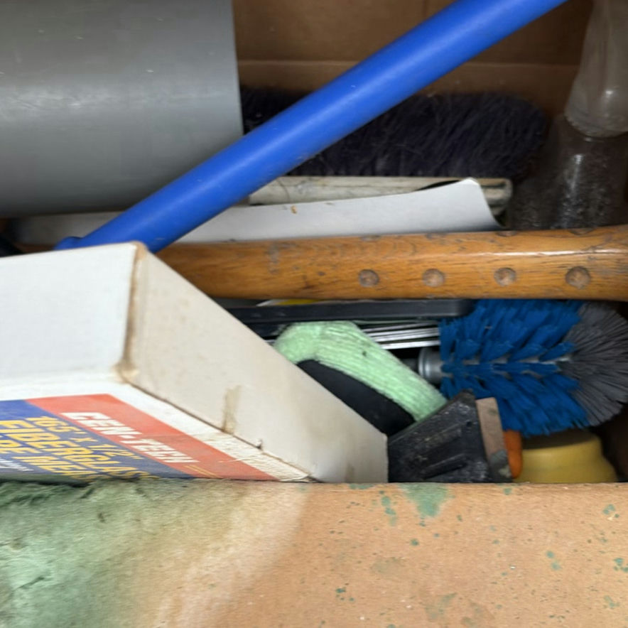 Assorted Garage Supplies, Cleaning Products, and Power Equipment - image 5 of 9