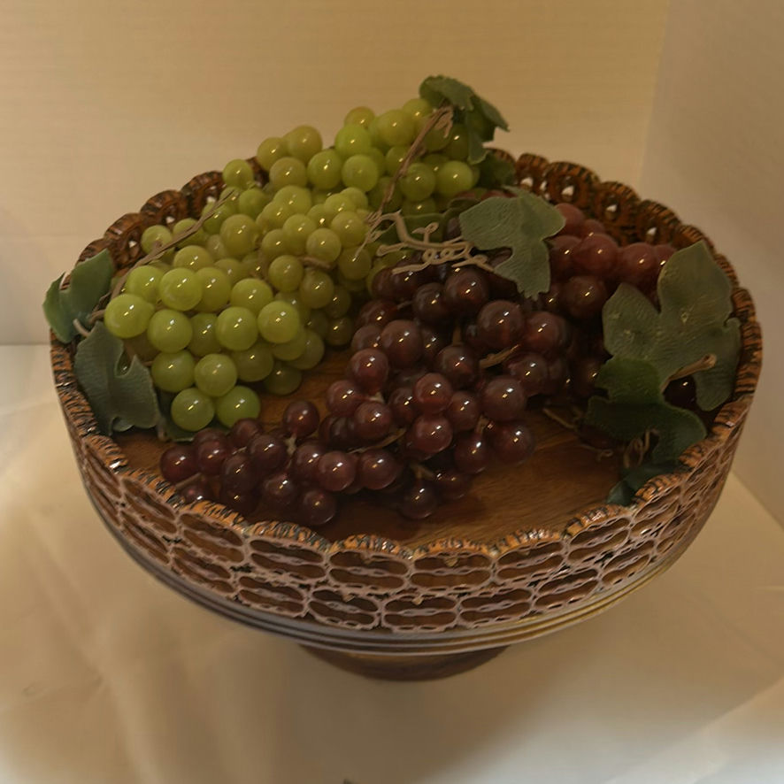 Decorative Plate and Fruit Bowl Centerpiece - image 2 of 5