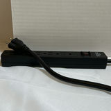 Assorted Wooden Kitchen Items, Glass Plate, Bamboo Mat, and Power Strip - thumbnail 5 of 5