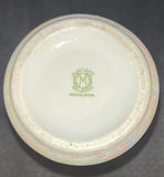 Decorative Floral Plate, Ceramic Vase, and Metal Flower Sculpture - thumbnail 6 of 7