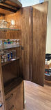 Wood Corner Cabinet with Drawers and Glass Shelves - thumbnail 4 of 6