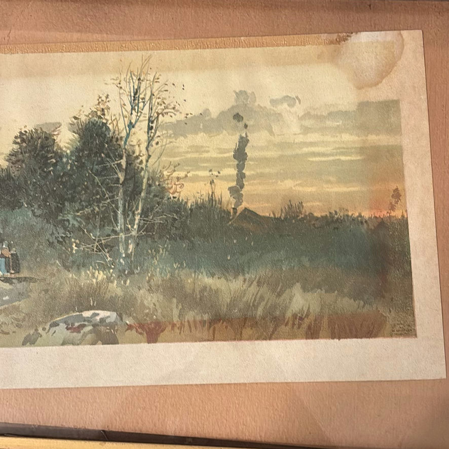 Framed Veterans Day Poster, Framed Landscape Print, and Wooden Frames - image 4 of 6