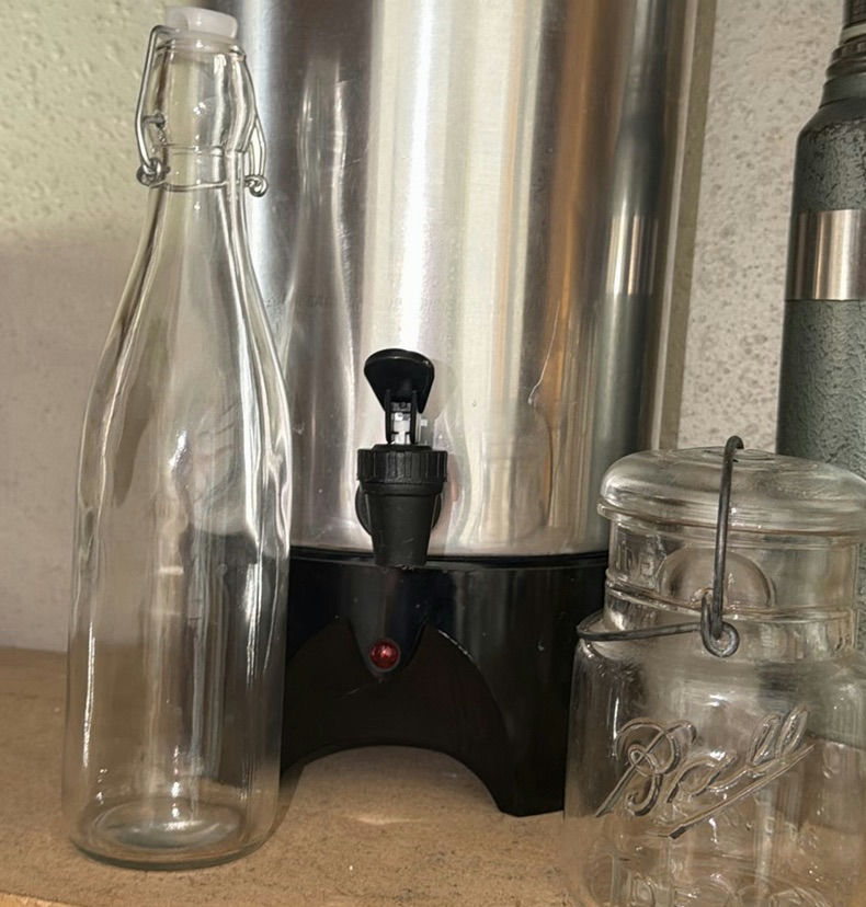 Beverage Dispenser, Thermos, Glass Pitcher, Bottles, and Storage Jars - image 5 of 5