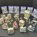 Cobblestone Corners Christmas Village Buildings and Figurines - thumbnail 1 of 9