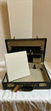 Black Briefcase Organizer with White Binder - thumbnail 1 of 4