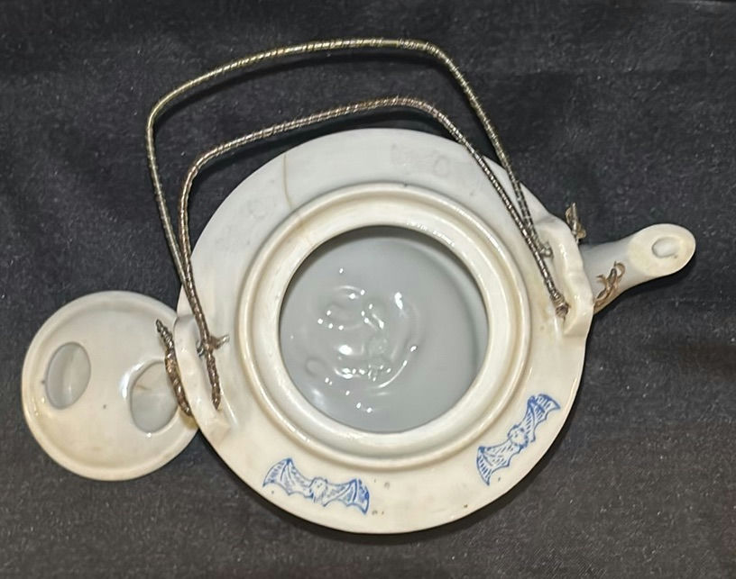 Ceramic Teapot, Covered Mug, and Saucer - image 8 of 8