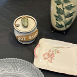Assorted Vintage Glass and Ceramic Serveware and Decor - thumbnail 2 of 6