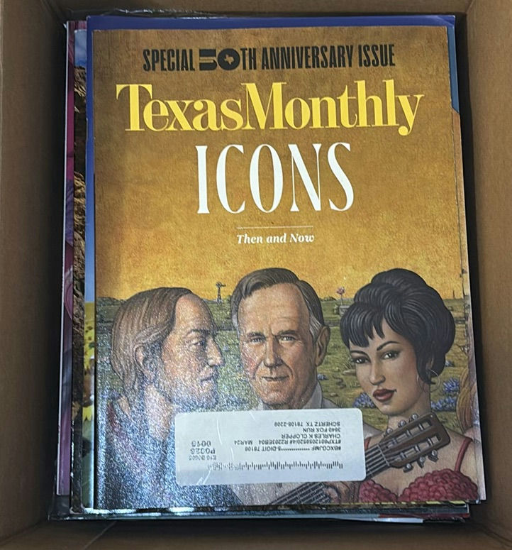 Wooden Dice Game, Framed Art Pieces, and Assorted Magazines - image 3 of 10
