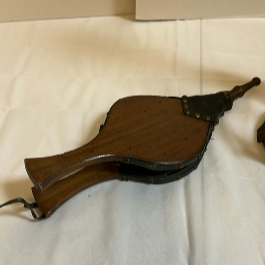 Fireplace Tool Set and Wooden Bellows - image 2 of 7