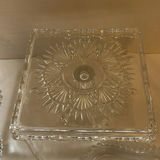 Assorted Clear Glass Decorative Serveware and Vases - thumbnail 2 of 8