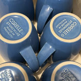 Set of Blue Corelle Stoneware Mugs - thumbnail 3 of 4