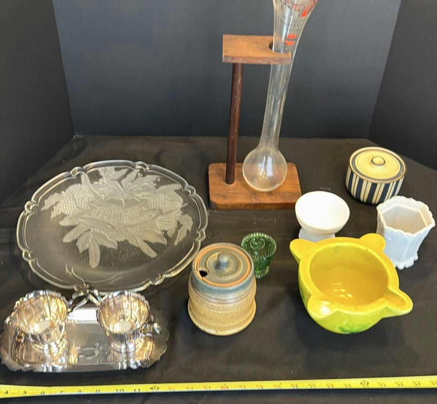 Assorted Vintage Glassware, Ceramics, and Serving Pieces - image 1 of 8