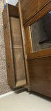Vintage Wooden Wardrobe Armoire with Mirror - thumbnail 6 of 6