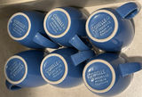 Set of Blue Corelle Stoneware Mugs - thumbnail 1 of 4