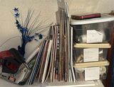 Craft Books, Sewing Supplies, and Staple Gun - thumbnail 1 of 9