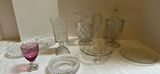 Assorted Cut Glass Serving and Decorative Pieces - thumbnail 1 of 6