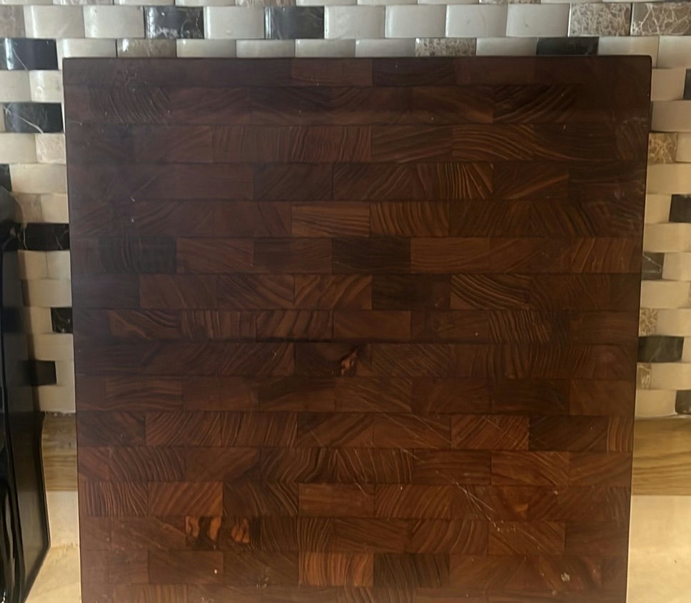 Wood Cutting Board, Shelf Organizer, and Glass Serving Dishes - image 2 of 5