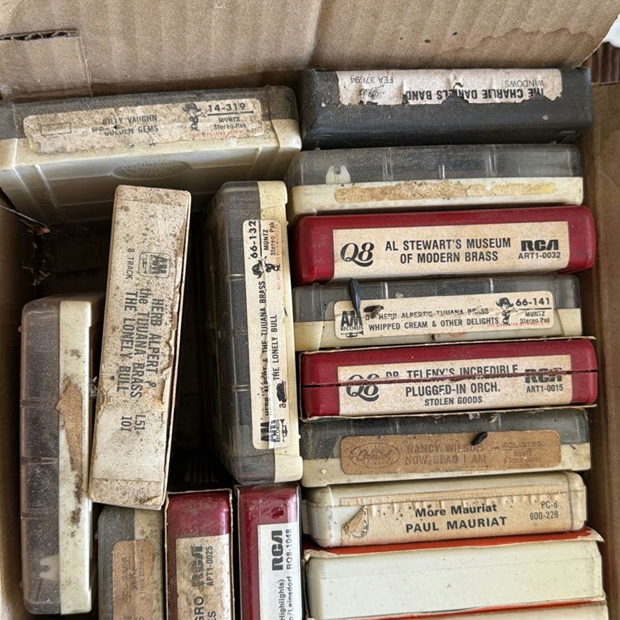 Assorted Vintage 8-Track Stereo Tapes - image 3 of 6
