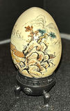 Set of Hand-Painted Decorative Eggs with Display Stands - thumbnail 3 of 7
